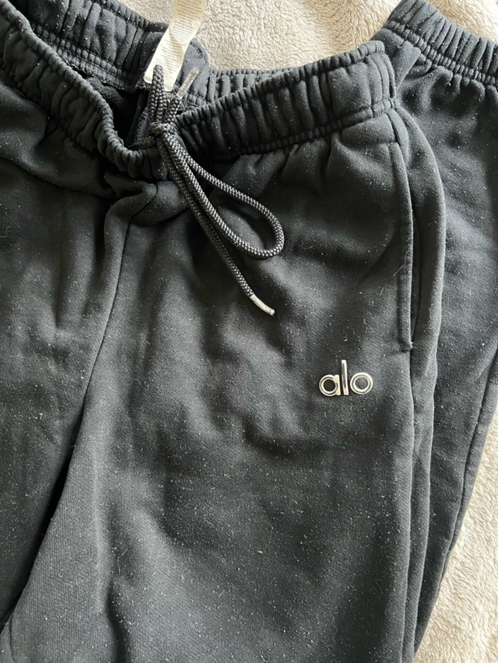 Alo Yoga Accolade Sweatpants Black XS - Picture 4 of 7